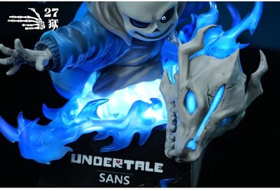 【預購】空洞騎士  undertale 傳說之下 sans半身像 X 27獄9