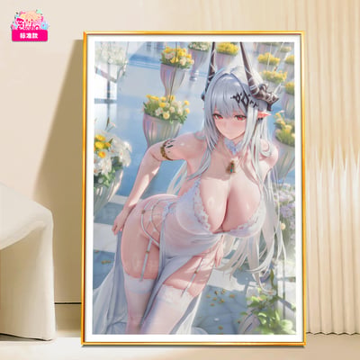 【預購】花海 婚紗泥巖 12K主題超清裝飾畫 X 阿喵畫社2