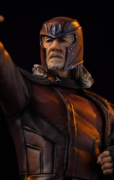 【售罄展示追加請私訊客服@toystationtw】Marvel漫威 X戰警 萬磁王 MARCAS144026-10 X Iron-Studio6