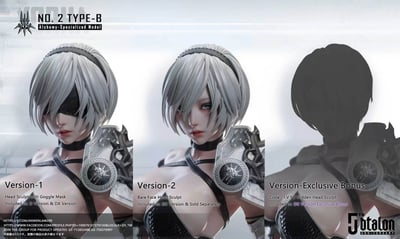 【預購】尼爾：自動人形 特異象限系列 寄葉2號B型  煉金特化裝備 X Dtalon Production 5周年紀念11