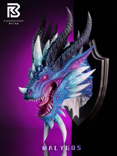 【預購】魔獸世界 私定系列 五色守護巨龍冰箱貼 X BRS黑石6