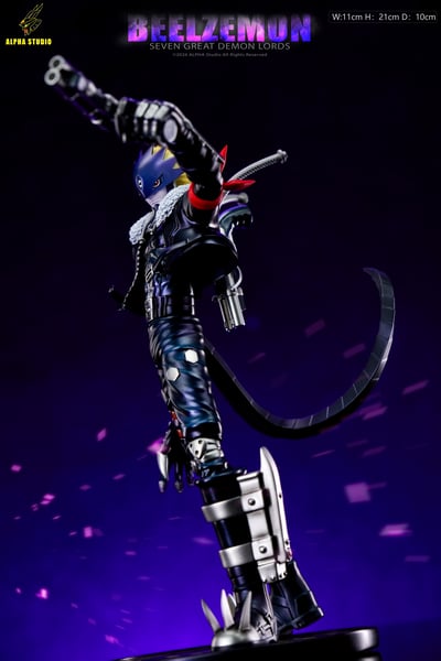 【預購】數碼寶貝 墮天地獄獸 X Alpha Studio2