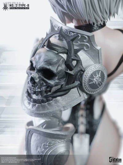 【預購】尼爾：自動人形 特異象限系列 寄葉2號B型  煉金特化裝備 X Dtalon Production 5周年紀念23