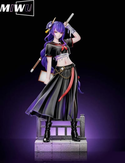 【預購】原神 雷電-影學姐x神子學姐 X Miwu工作室3