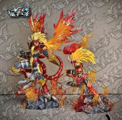 【補款】數碼寶貝 無限地帶 雙魂 第一彈 火龍獸 X 僵屍車工作室1