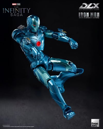 【預購】Marvel漫威 鋼鐵人Mark3 潛行版 3Z09220C0 X Threezero4