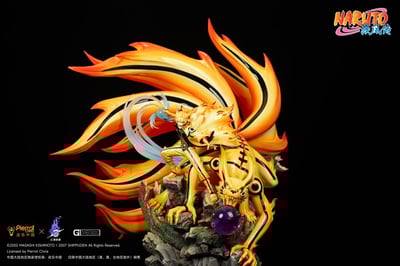 【現貨秒發】火影忍者 九喇嘛鏈接模式 漩渦鳴人 X 皮樂中國+雲頂摘星 正版授權2