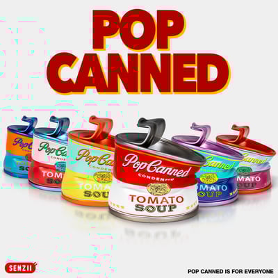 【預購】POP CANNED（流行罐頭）X SENZII千記商行1