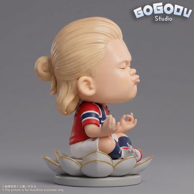 【預購】挪威9號 哈蘭德 哈寶 打坐潮流人偶 X GOGODU3