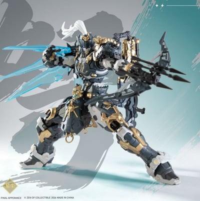 【售罄展示追加請私訊客服@toystationtw】巡界使-虎狩機甲豪華版 X 藏道模型1