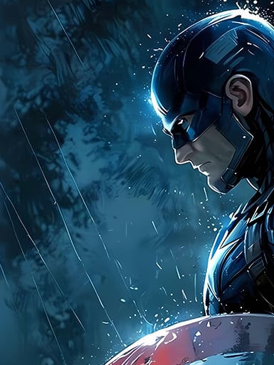 【預購】Marvel漫威《美隊》裝飾畫&冰箱貼 X 巴洛克工作室5
