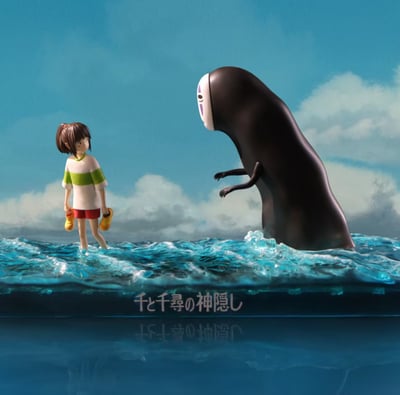 【售罄展示追加請私訊客服@toystationtw】宮崎駿 遇見系列 千與千尋水上同行 X 神隱工作室1