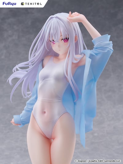 【預購】TENITOL TALL NO GAME NO LIFE 遊戲人生 白-泳裝Ver. X FuRyu15