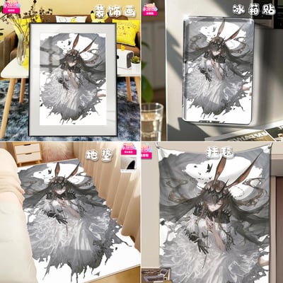 【預購】明日方舟 魔王-阿米婭精裱款 8k收藏超清精裱畫 X 阿喵畫社1