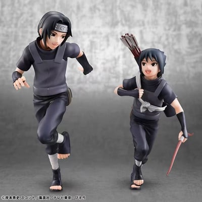 【售罄展示追加請私訊客服@toystationtw】火影忍者 少年 宇智波鼬-佐助 再版 X G.E.M.2