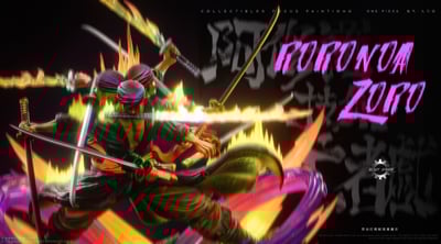 【補款】海賊王 阿修羅拔劍-亡者戲 鬼氣九刀流索隆 X Reset重置3