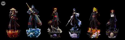 【現貨秒發】火影忍者 曉組織門神站姿共鳴系列 藝術二人組 迪達拉X 巨浪工作室6