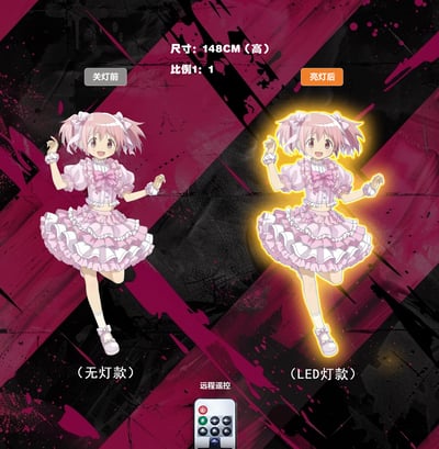 【預購】鹿目圓一比一燈帶畫 X 阿喵畫社6