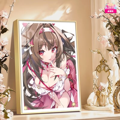 【預購】玫粉風情 甜心葉瞬光-精裱款 X 阿喵畫社6