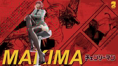 【現貨秒發】鏈鋸人 精品女雕系列 惡魔的支配者 瑪奇瑪 X BBGIRL工作室10