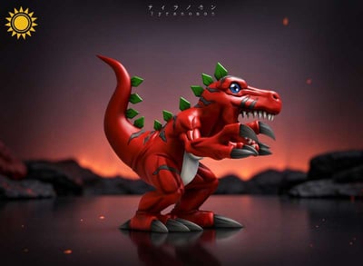 【預購】數碼寶貝 巨龍獸 X 太陽模玩4