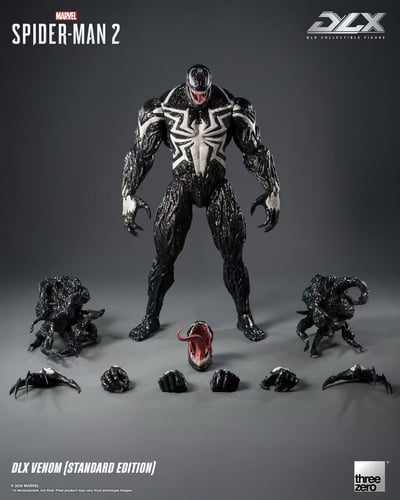 【售罄展示追加請私訊客服@toystationtw】Marvel漫威 蜘蛛人2 DLX 毒液 標準版 3Z09670C0 X Threezero2