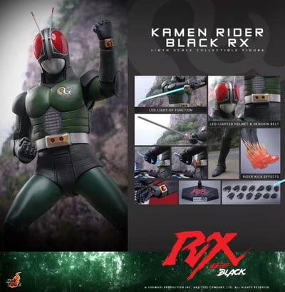 【售罄展示追加請私訊客服@toystationtw】《假面騎士Black RX》TMS179 X HOTTOYS1