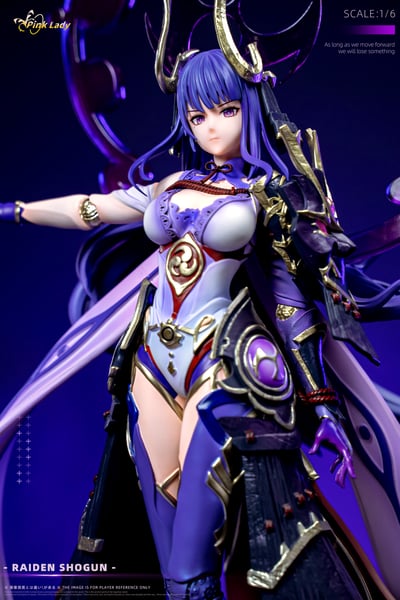 【預購】原神 雷電 X Pink Lady工作室8