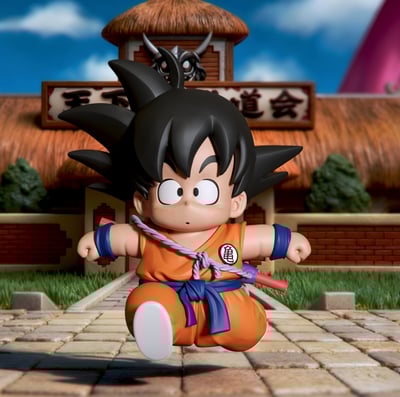 【售罄展示追加請私訊客服@toystationtw】七龍珠 小悟空系列001 奔跑小悟空 X TOR-Studio1