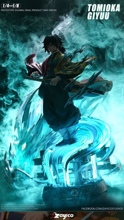 【預購】鬼滅之刃 雙比例 水柱-富岡義勇 X Zayico工作室3
