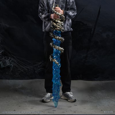 【預購】劍風傳奇 1/1私人定制武器 喚水劍 X Panda-Studio1