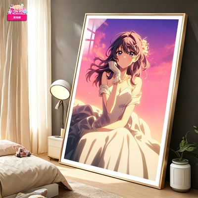 【預購】晚霞 婚紗 櫻島麻衣金色款 X 阿喵畫社2