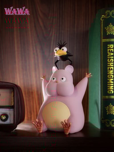 【預購】宮崎駿 植絨坊寶寶 X WAWA-Studio4