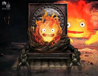 【現貨秒發】宮崎駿 霍爾的移動城堡 桌面系列第一彈 卡西法 X 物語工作室2