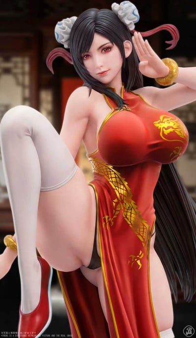 【預購】最終幻想 私定旗袍系列 功夫蒂法 X BBSD3