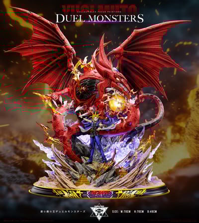 【預購】《遊戲王》畢業級收藏雕像001 天空龍 X Deadman工作室2
