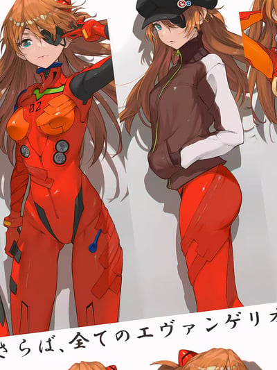 【預購】Eva新世紀福音戰士《換裝香香》動漫裝飾畫 X 星空工作室5