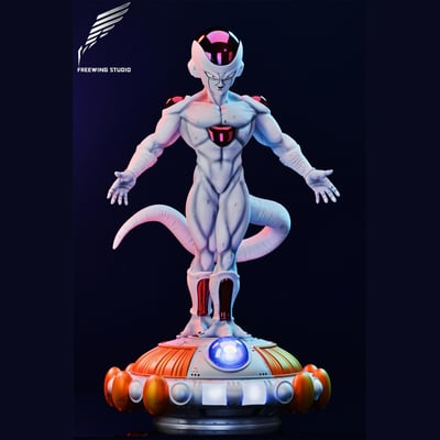 【預購】七龍珠 大比例系列NO3 宇宙帝王降臨--最終形態弗利沙 X Freewing飛翼社1