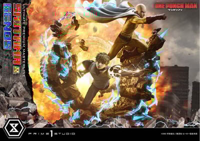 【預購】一拳超人 埼玉&傑諾斯 X Prime 1 Statue5