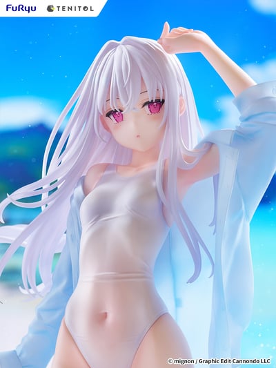 【預購】TENITOL TALL NO GAME NO LIFE 遊戲人生 白-泳裝Ver. X FuRyu7