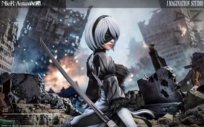 【預購】尼爾自動人形 1/6系列典藏手辦—2B X Imagination(YY)6