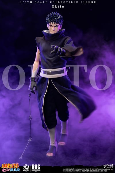 【預購】《火影忍者 疾風傳》1/6可動人偶 ROC-022 Obito宇智波帶土 X Rocket Toys 正版授權4