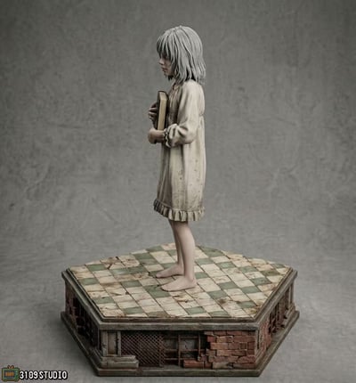 【售罄展示追加請私訊客服@toystationtw】惡靈古堡 神秘女孩 艾米莉＆葛蕾絲 X 3109工作室6