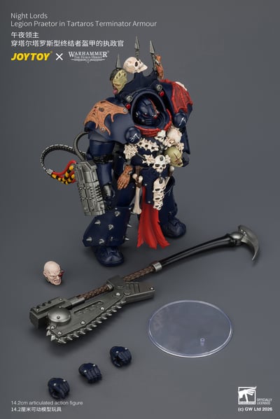 【售罄展示追加請私訊客服@toystationtw】午夜領主 穿塔爾塔羅斯型 終結者盔甲的執政官 X JOYTOY13
