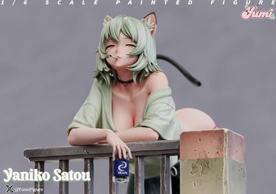 【預購】尼古丁喵喵-佐藤雅妮子 X Yumi figure8