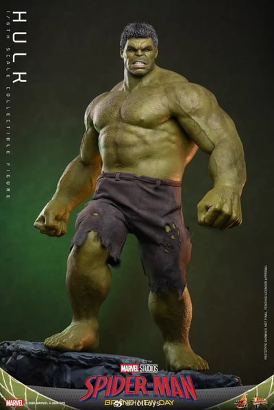 【售罄展示追加請私訊客服@toystationtw】《蜘蛛人：嶄新之日》浩克Hulk MMS905 X HOTTOYS5