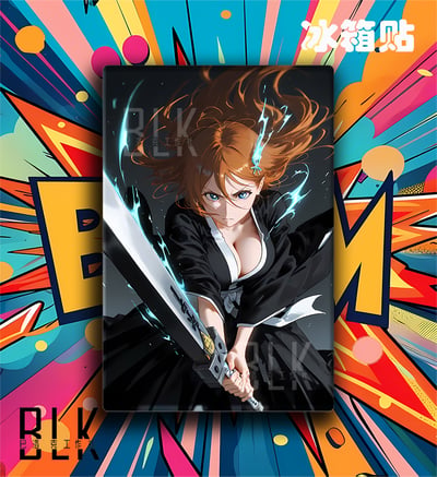 【預購】死神《織姬隊長》動漫裝飾畫&冰箱貼 X 巴洛克工作室3