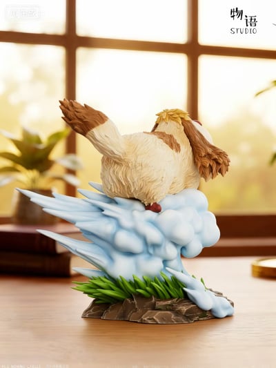 【預購】宮崎駿 桌面系列09 卡西法與茵茵狗飛行記 X 物語工作室6