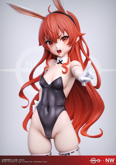 【售罄展示追加請私訊客服@toystationtw】無職轉生 雙比例 兔女郎艾莉絲 X Night Wing+HERA6