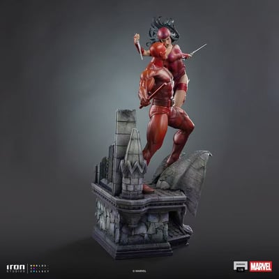 【售罄展示追加請私訊客服@toystationtw】Daredevil and Elektra 夜魔俠和艾麗卡 MARCAS143326-16 X Iron-Studio2